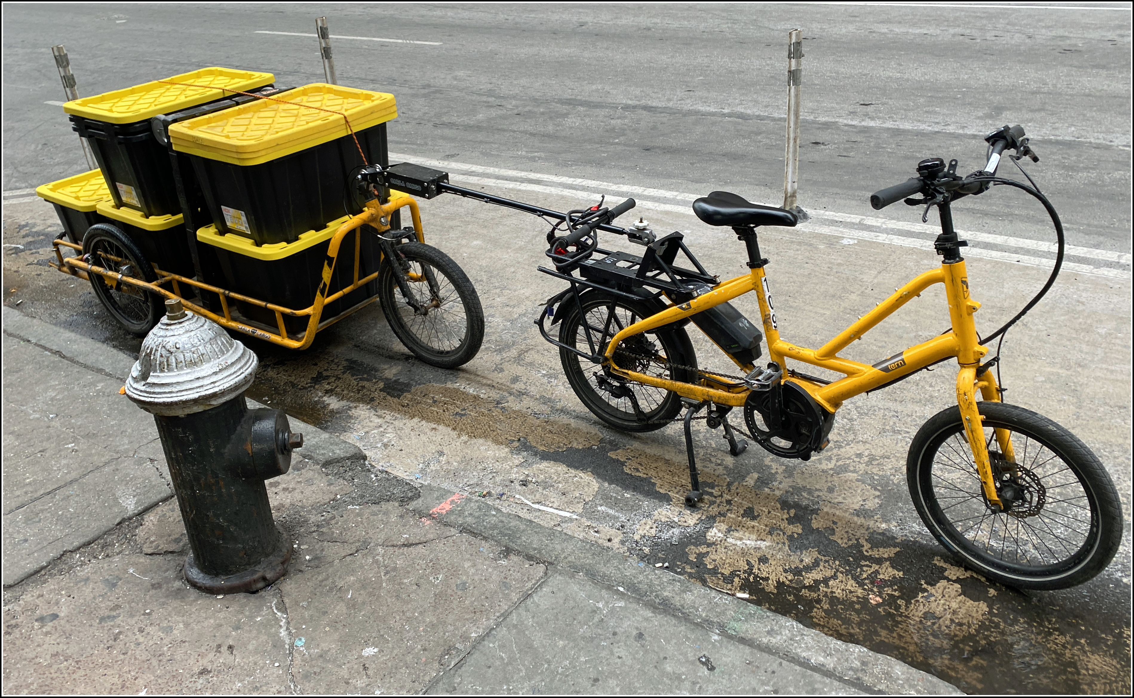 Delivery bicycle