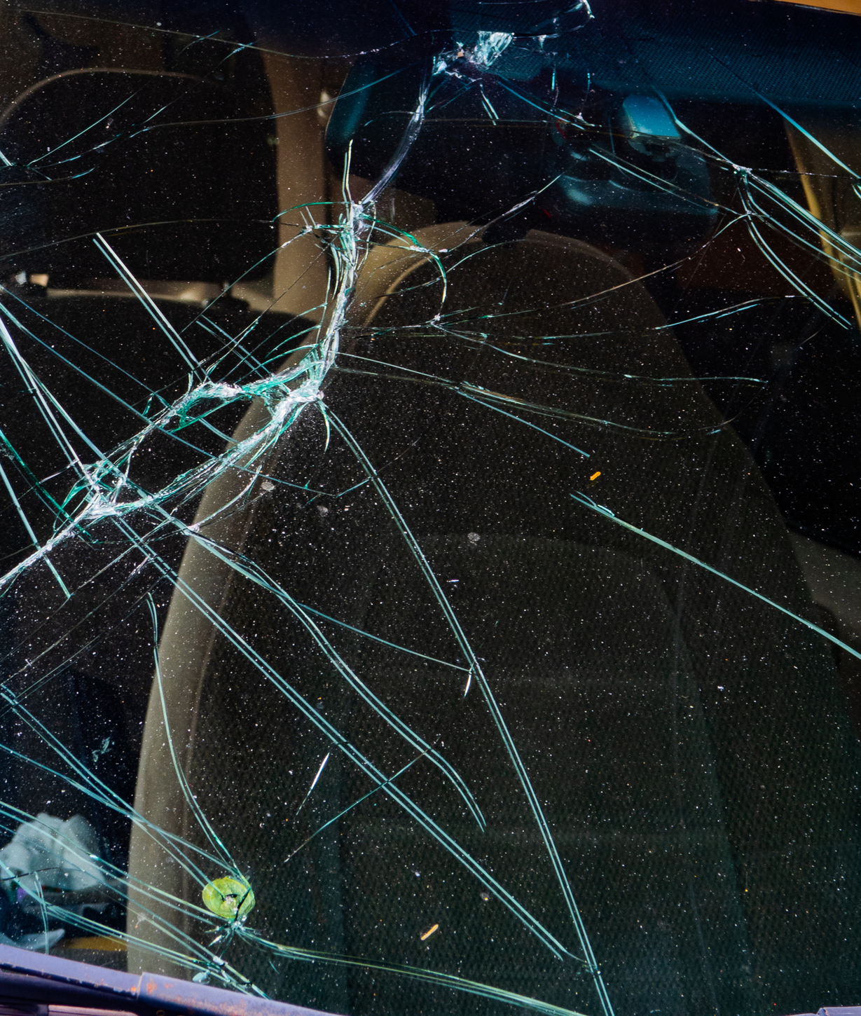 Broken Windshield