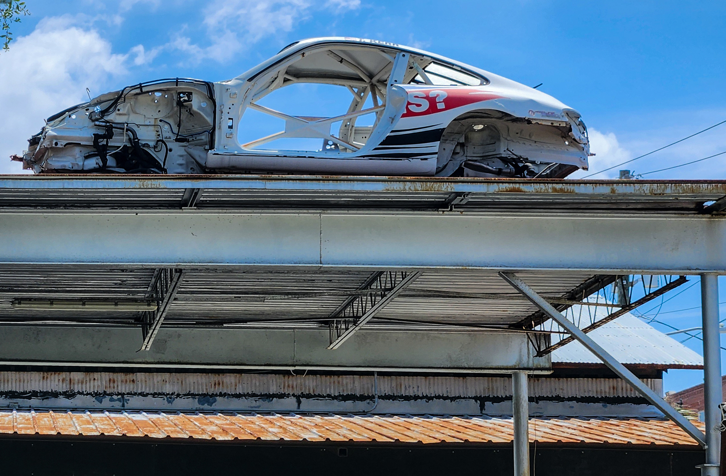 Junk Car on Second Level