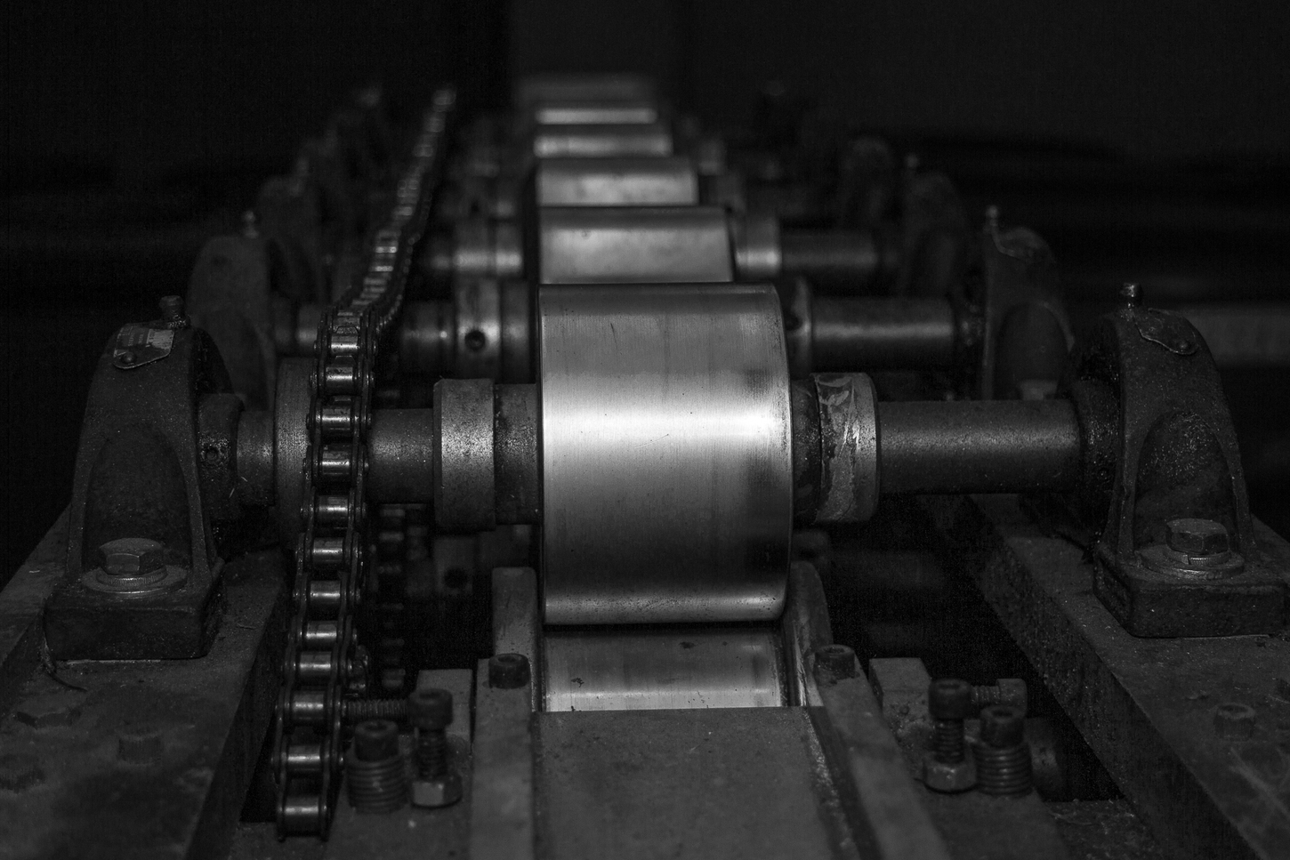 Rollers in Shed