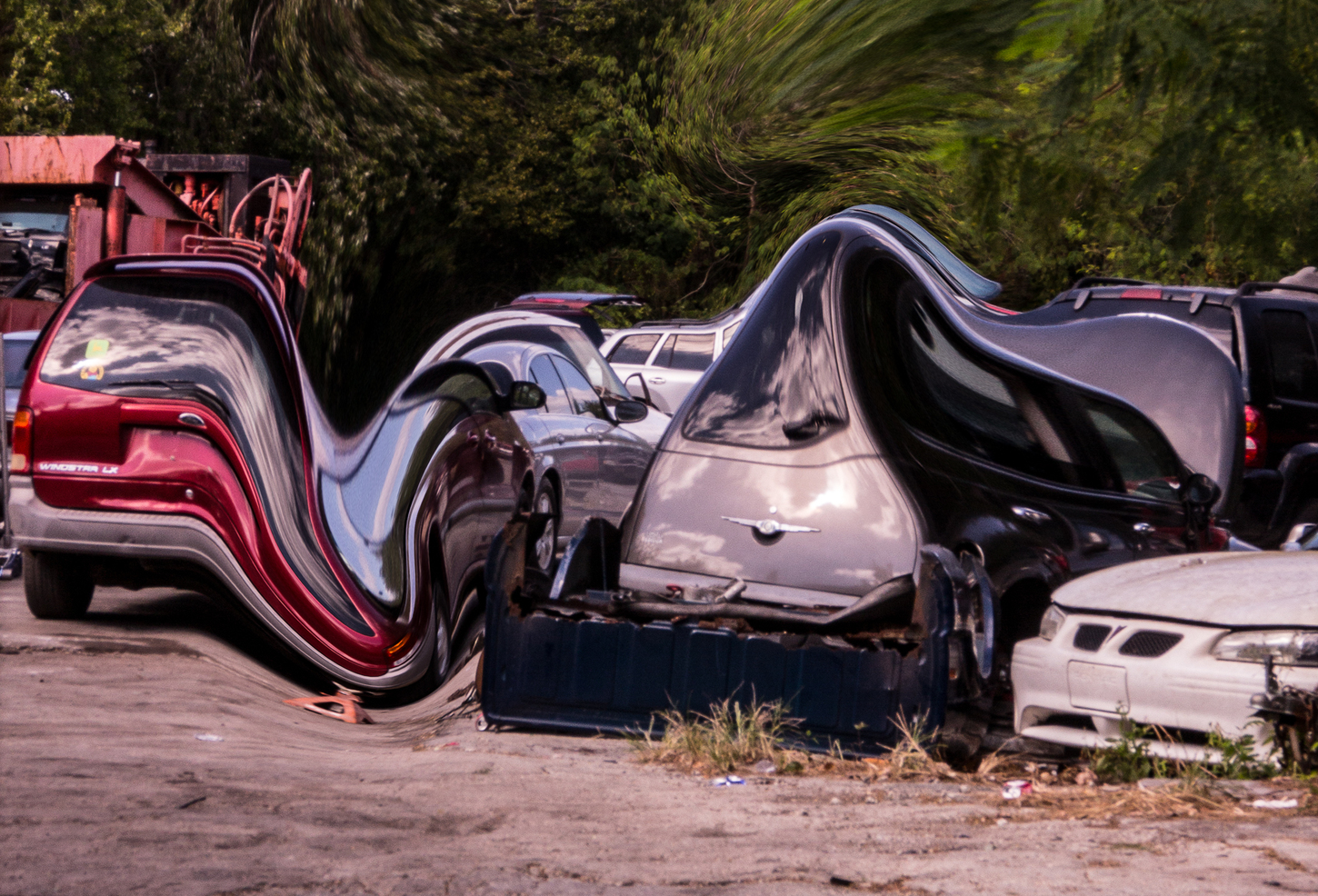 Melting Cars